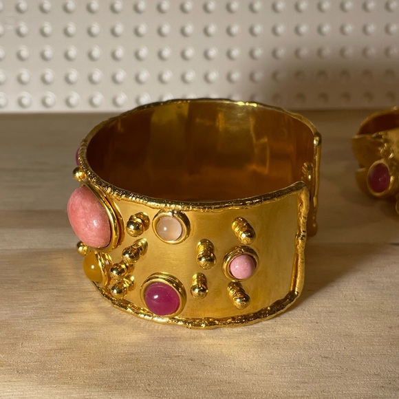 Sylvia Toledano Byzantine Cuff Bracelet and Candies Ring - Picture 7 of 9